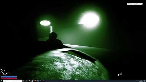 NightVision post processing implemented