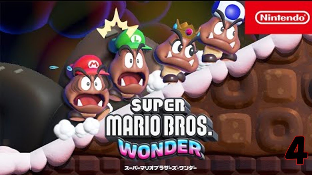 マリオワンダー】今日中にクリアする#4 - YouTube