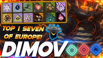 Dimov TOP 1 SEVEN of EUROPE! - Deadlock Pro Gameplay & Guides [Watch & Learn]