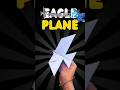 paper eagle 🦅 aeroplane ✈️##subscribe #shorts #like