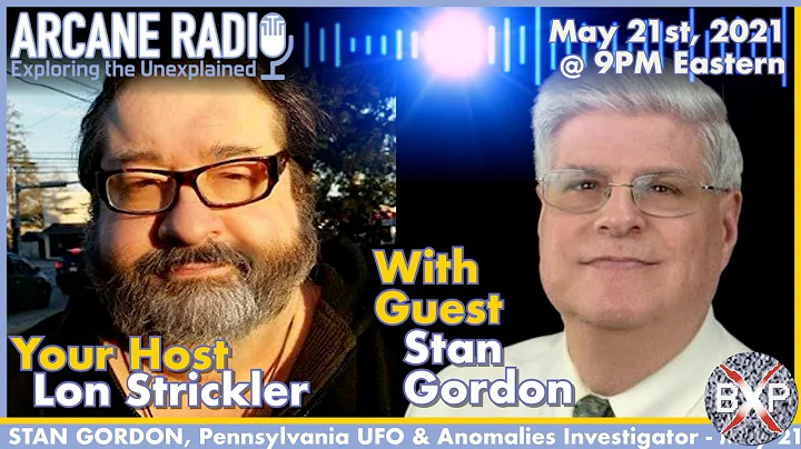 Phantoms & Monsters Radio Stan Gordon Pennsylvania...