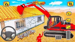Real City Construction Simulator 3D - City Road Builder Excavator Trucks 2026 - Android Gameplay screenshot 4