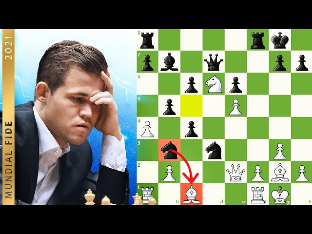 PARTIDA DRAMÁTICA NO MUNDIAL - Magnus Carlsen Vs Nepomniachtchi - Rodada 2  