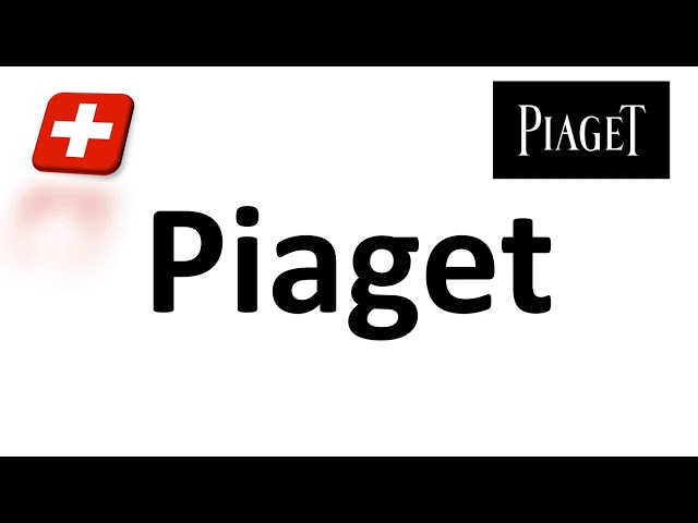 How to Pronounce Piaget CORRECTLY Swiss Watchmaker Native