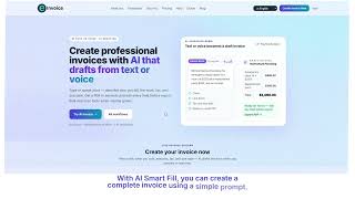 Create Professional Invoices with AI in Seconds