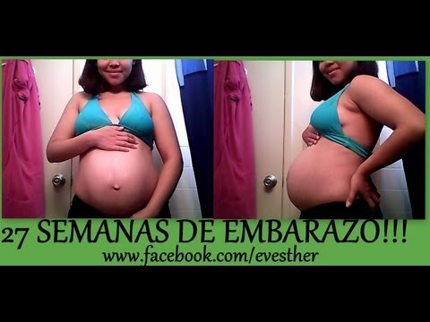 27 semanas de embarazo cuantos meses