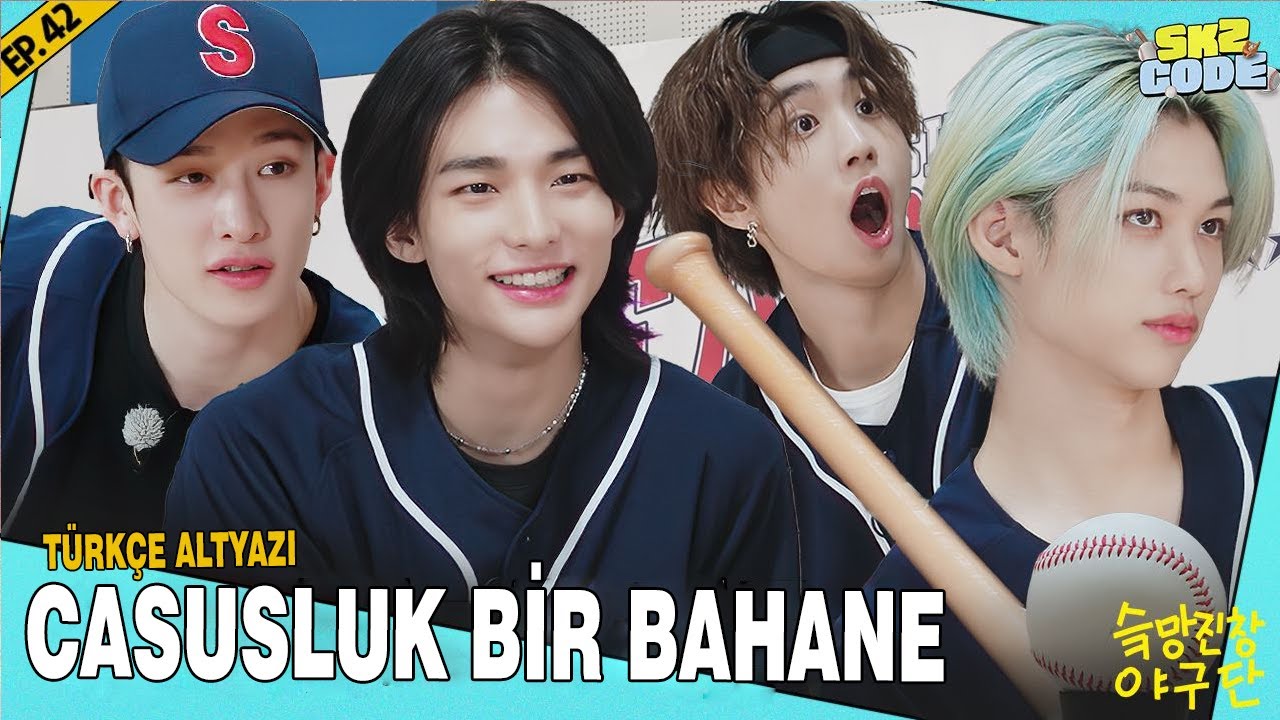 Türkçe Altyazı] SKZ CODE 42.Bölüm | Chaotic SKZ Baseball Team #2