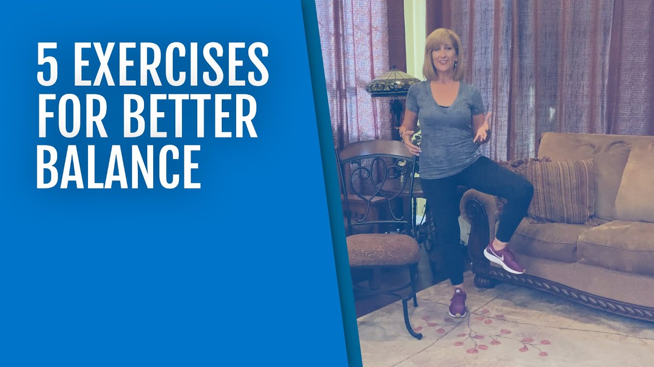 Balance Exercises For Seniors SilverSneakers Stability E With Andi