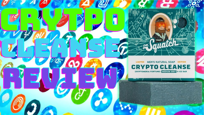 Dr. Squatch Crypto Cleanse Official Soap Review 