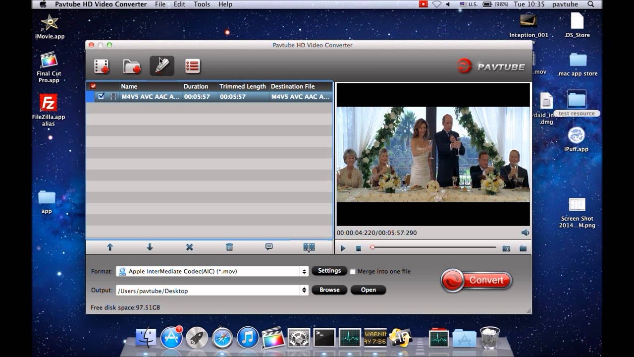 iMovie Does Not Accept  m4v Files on Mac Mavericks?: