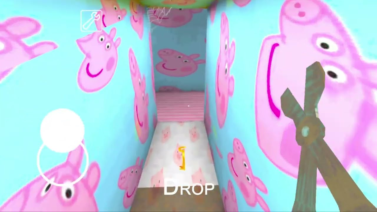 Granny Game Horror Escape Gameplay | Peppa Pig Granny Ep 1