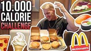 10,000 CALORIE CHALLENGE | EPIC CHEATDAY!
