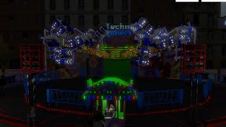 Hammonds techno power on ride funfair ride simulator 4 screenshot 1