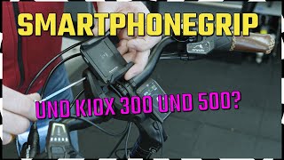 Bosch SmartphoneGrip Ebike Display mit Kiox 300 500 montieren und Smartphone gleichzeitig benutzen