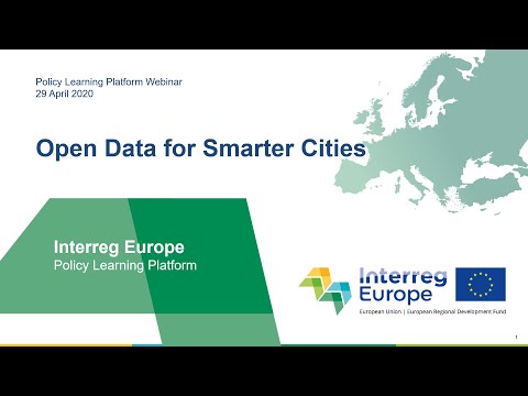 Open data for smarter cities