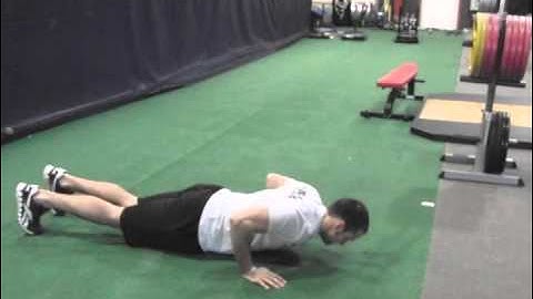 Mountain Climber Push Ups