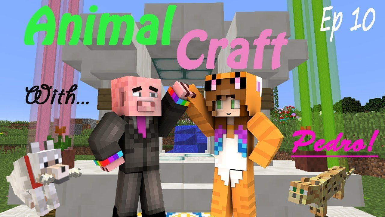 Tour of The Animal Rescue!~ Minecraft~ Animalcraft~ Ep. 10 - YouTube