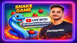 Snake Game Live Hindi 🐍 | High Score Todne Ka Challenge! #livegaming #livegaming screenshot 2