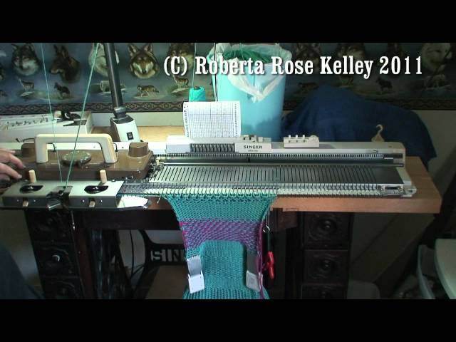 Silver Reed SK155 Knitting Machine