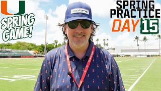 INSTANT REACTION to Miami Hurricanes Spring Football Game & Practice No. 15