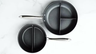 Nordic Ware Restaurant 6 qt. Aluminum Nonstick Saute Pan in Silver