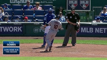 CLE@KC: Gomes homers to give Indians a late run