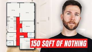 I Re-designed This 3-Bedroom Apartment With ZERO Hallways. Would You Live Here?