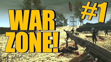 Custom Zombies: War Zone! Part 1 (COD WaW Custom Zombies)