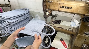 cách may nẹp khóa kéo miệng túi xách trực tiếp không cần dán keo