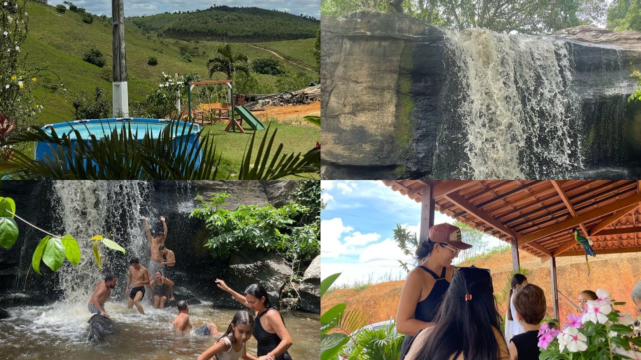 Banho de cachoeira | Fazendo o mungunzá no fogão a lenha | Muita comunhão ❤️