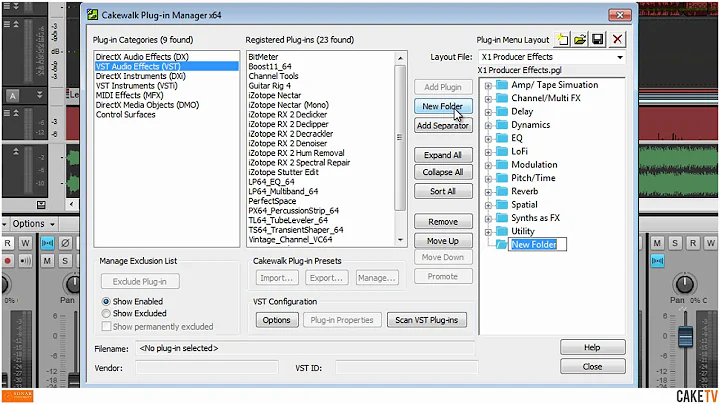 SONAR: Get Started - Plugin Layouts