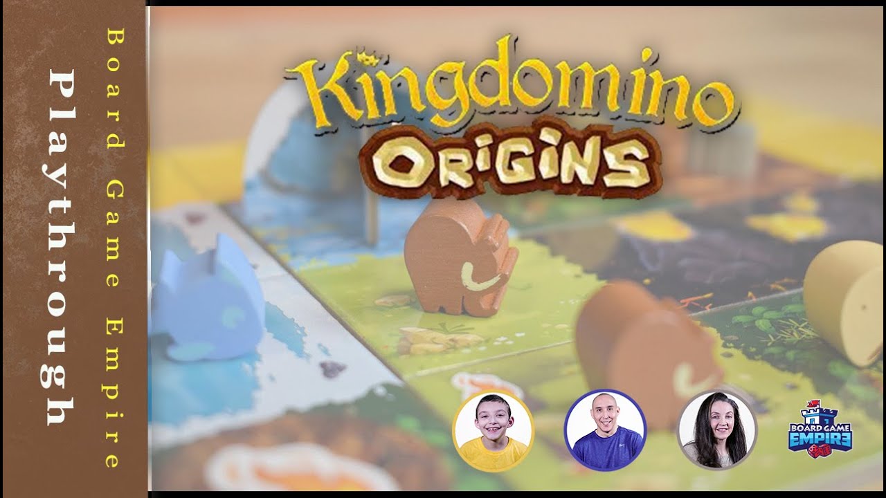 Kingdomino Origins Blue Orange : King Jouet, Jeux de stratégie et de