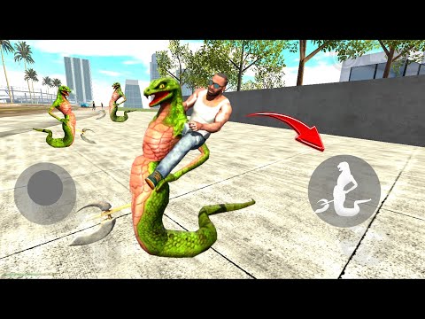 Riding On Snake Monster Secret Cheat Code In Indian Bike Driving 3D