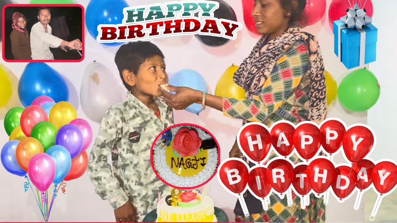Nagji Na Birthday Celebration  Karyu 🎂 Ni Su Gift 🎁 Aapi // Chauhan Family Vlogs 🥰 Thakor Family 