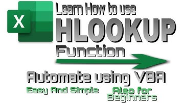 EXCEL HLOOKUP | Paano? Napaka-dali