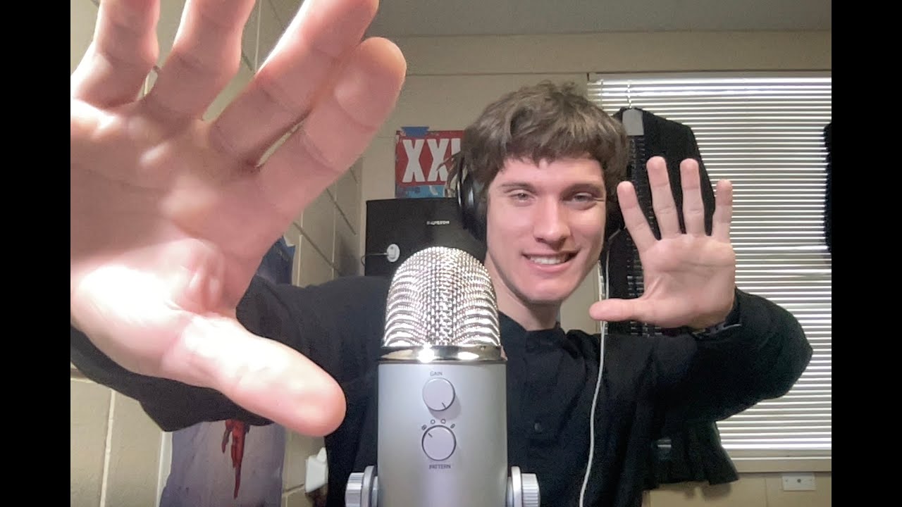 ASMR - High energy Hand sounds - YouTube