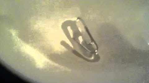 The Amazing Floating Paperclip Try 1