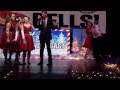 Mike prendergast and the cherry blossoms sing jingle bells at tease the season burlesque show