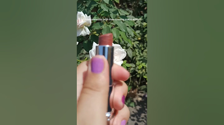 Maybelline creamy matte lipstick 657 review