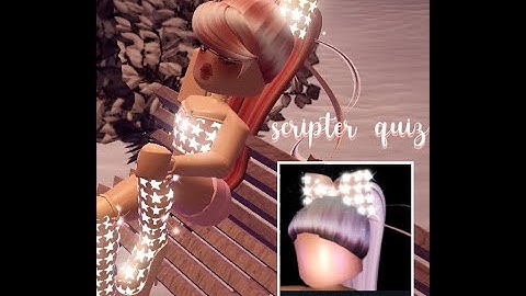 Royale High *scripter quiz tutorial