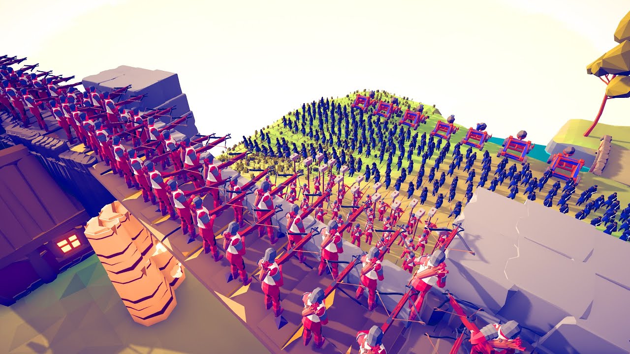 CAN 150x MEDIEVAL SOLDIER CAPTURE ENEMY CASTLE? - Totally Accurate ...