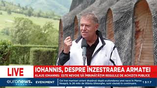 România nu va trimite soldați în Ucraina, a declarat Klaus Iohannis