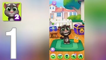 My Talking Tom 2 - Gameplay Walkthrough Part 1 - Tutorial (iOS, Android)
