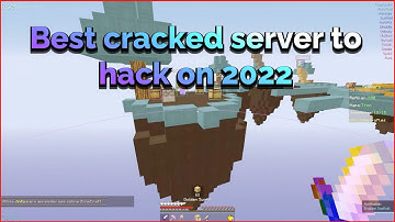 THE BEST CRACKED SERVER TO CHEAT ON 2022 || With config