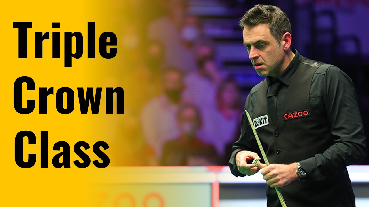 Ronnie O’Sullivan Shines at the Triple Crown Tournament!