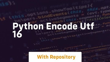 python encode utf 16