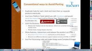 Porting is Avoidable - Porting Challenges for Organizations and Developers