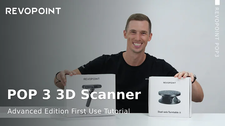 Revopoint POP 3 3D Scanner: Advanced Edition First Use Tutorial