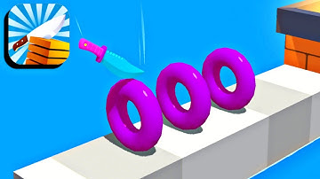 Slice It All New Update 🔪🍊✏️ All Levels Gameplay (iOS,Android)