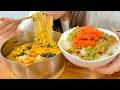 生理前の食欲がバグって朝から晩まで爆食する1日【料理ルーティン】